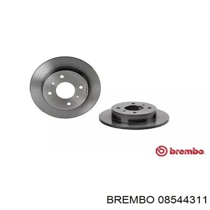 Tarcza hamulcowa tylna Brembo 08544311 cena, od 43,06 USD