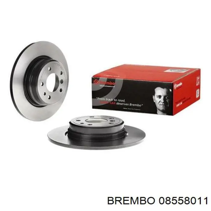 08.5580.11 Brembo tarcza hamulcowa tylna