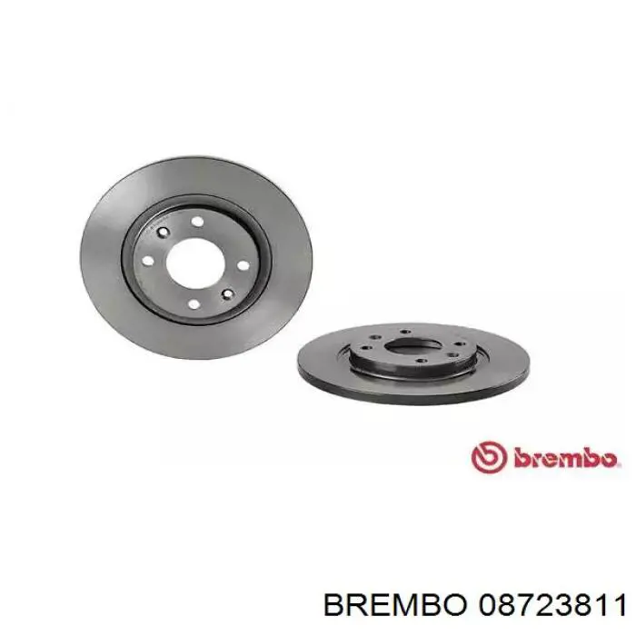 08.7238.11 Brembo tarcza hamulcowa przednia