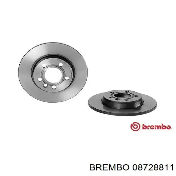 08.7288.11 Brembo tarcza hamulcowa tylna