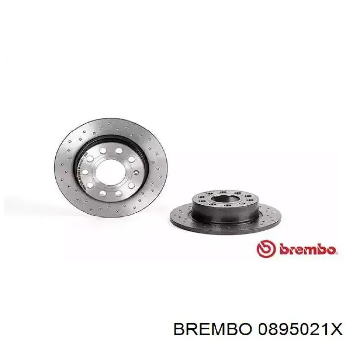 08.9502.1X Brembo tarcza hamulcowa tylna