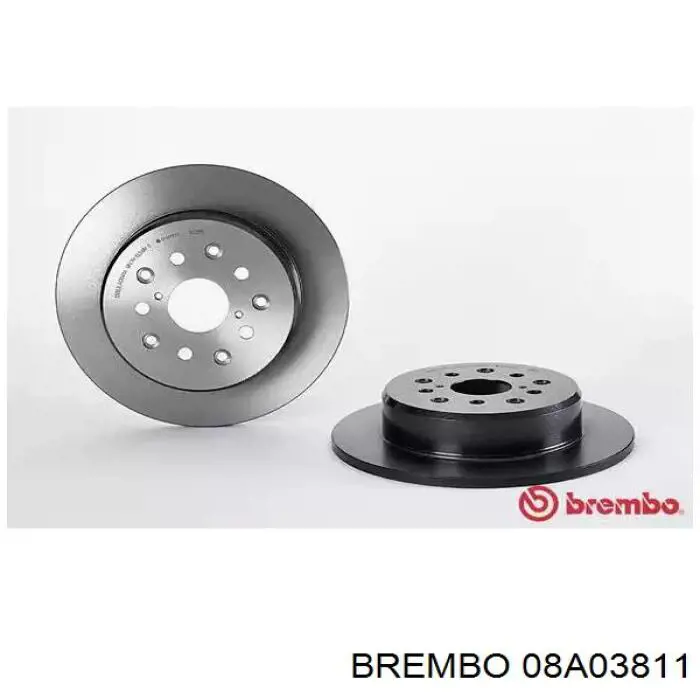 08.A038.11 Brembo tarcza hamulcowa tylna