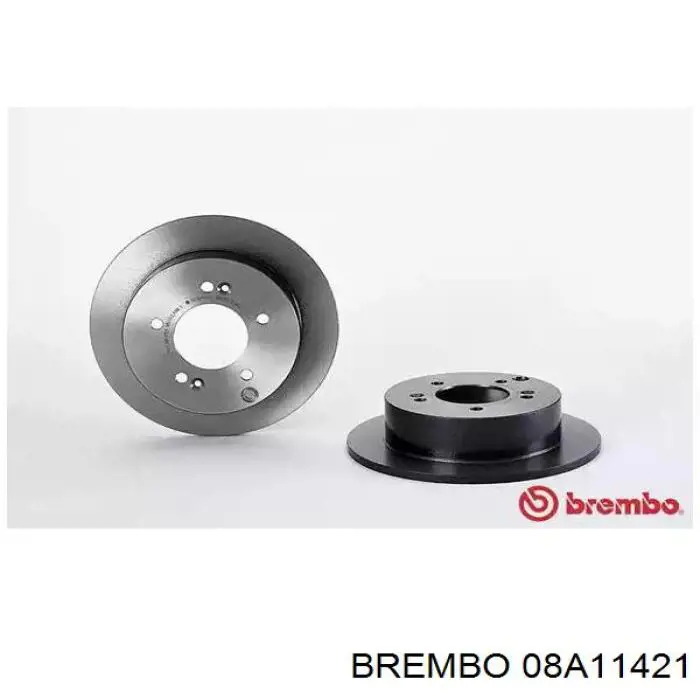 08.A114.21 Brembo tarcza hamulcowa tylna