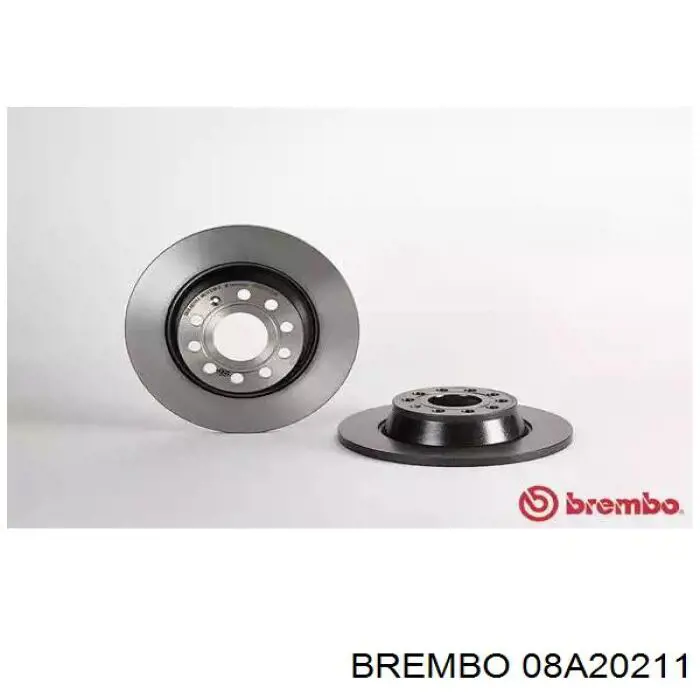 08.A202.11 Brembo tarcza hamulcowa tylna