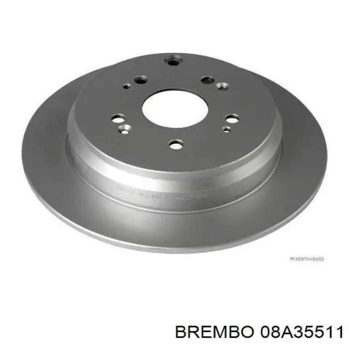 08.A355.11 Brembo tarcza hamulcowa tylna