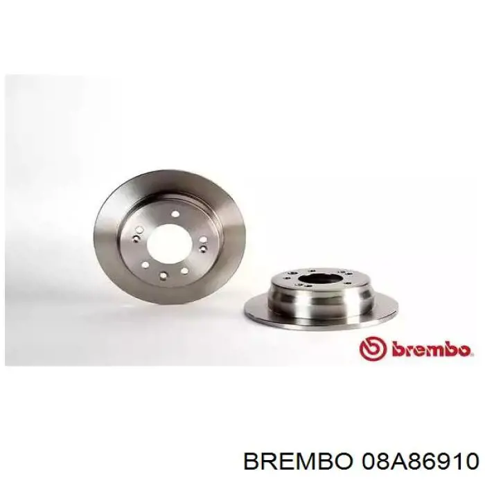 08.A869.10 Brembo tarcza hamulcowa tylna