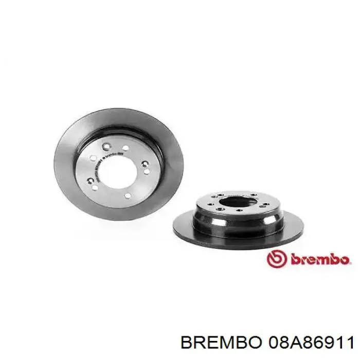 08.A869.11 Brembo tarcza hamulcowa tylna