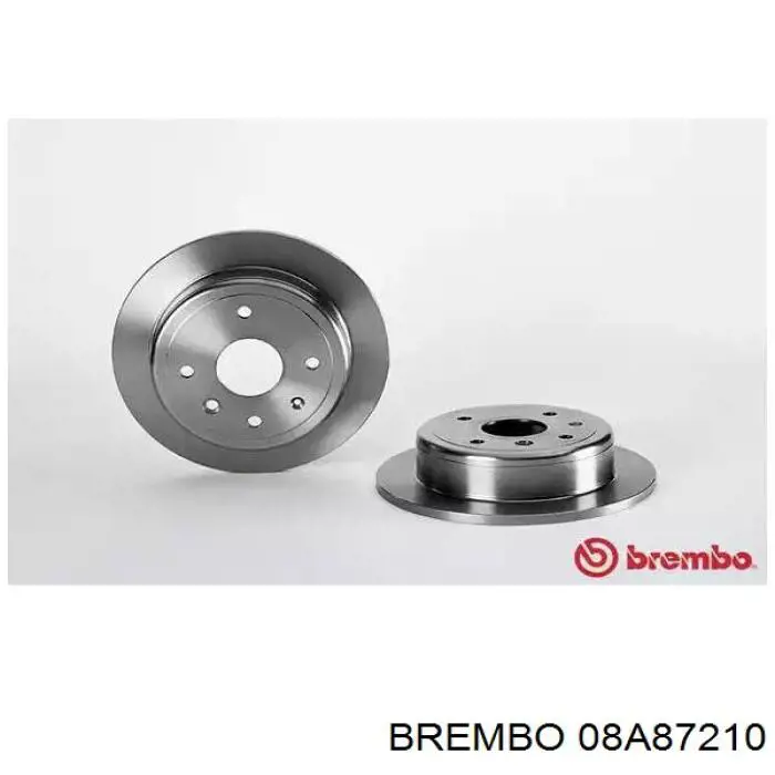 08.A872.10 Brembo tarcza hamulcowa tylna