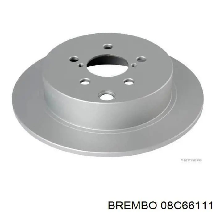 08.C661.11 Brembo tarcza hamulcowa tylna