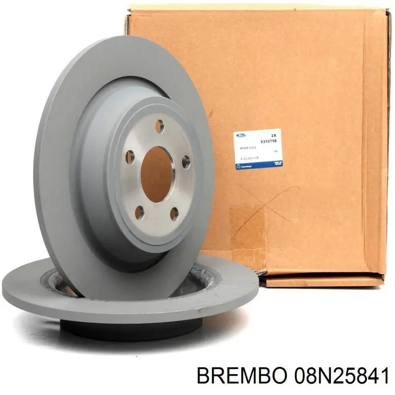 08.N258.41 Brembo tarcza hamulcowa tylna