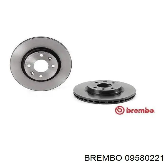 Tarcza hamulcowa przednia Brembo 09580221 cena, od 53,04 USD