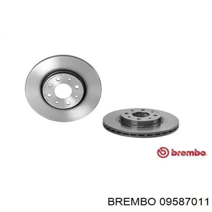 09.5870.11 Brembo tarcza hamulcowa przednia