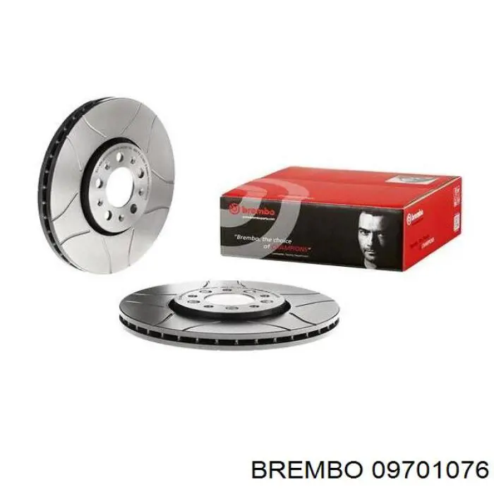 09.7010.76 Brembo tarcza hamulcowa przednia