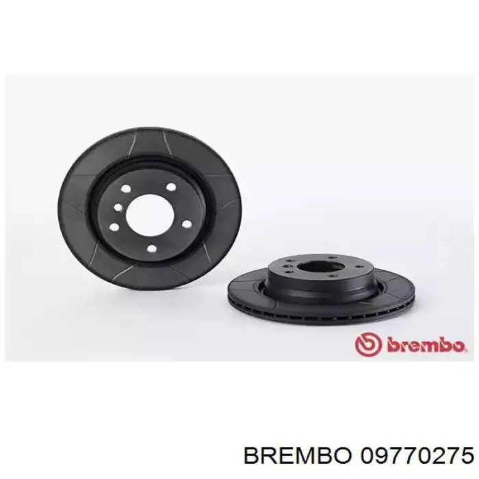 09770275 Brembo Tarcza hamulcowa tylna