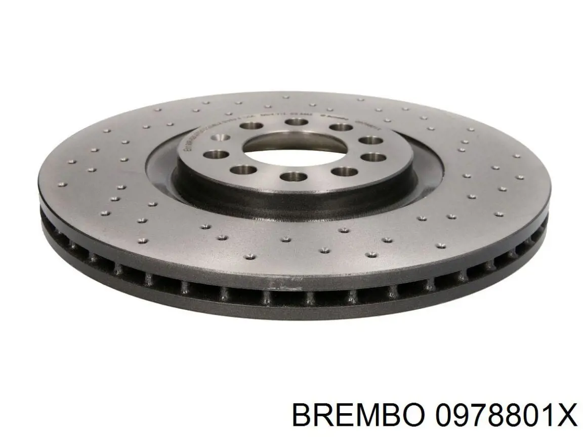 Tarcza hamulcowa przednia Brembo 0978801X cena, od 83,98 USD