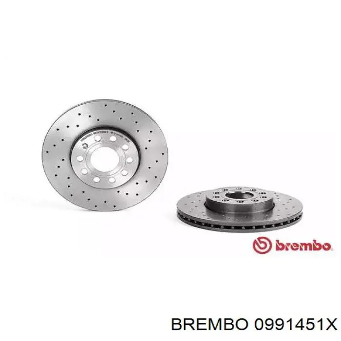 09.9145.1X Brembo tarcza hamulcowa przednia