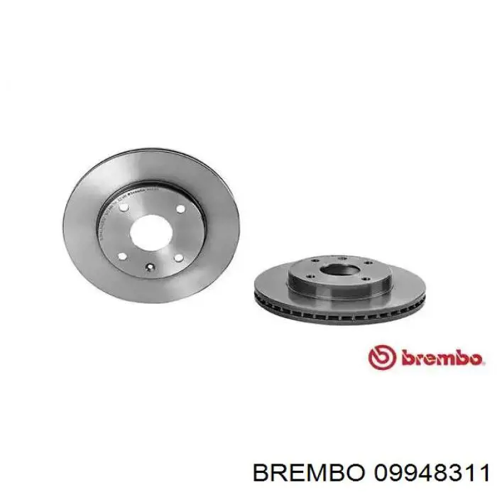 09.9483.11 Brembo tarcza hamulcowa przednia