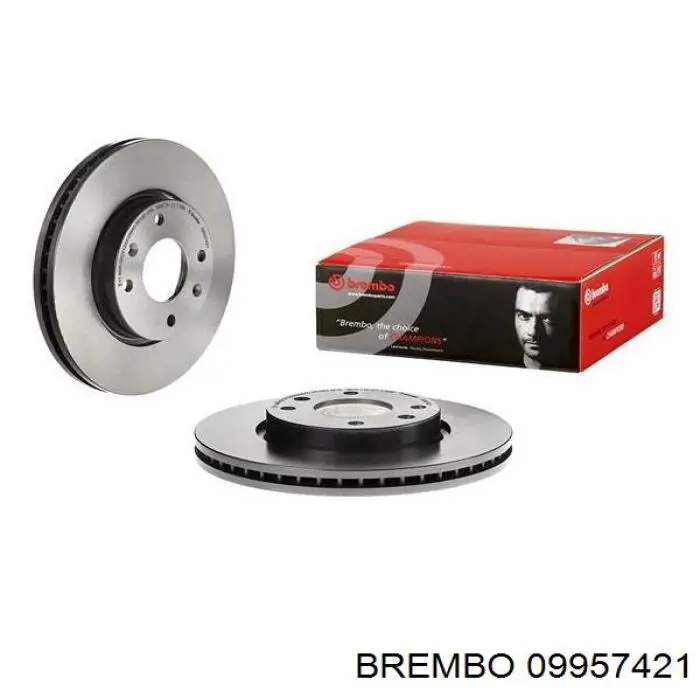 09.9574.21 Brembo tarcza hamulcowa przednia