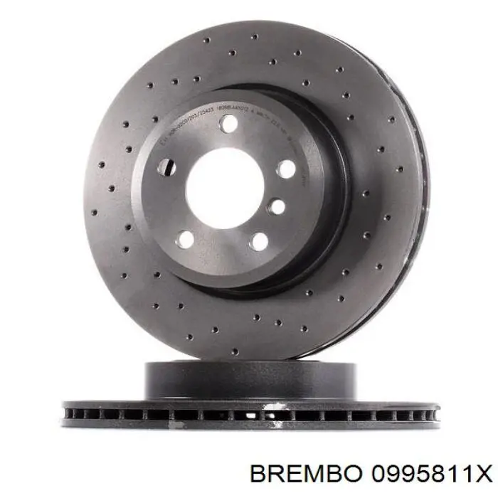 09.9581.1X Brembo tarcza hamulcowa przednia