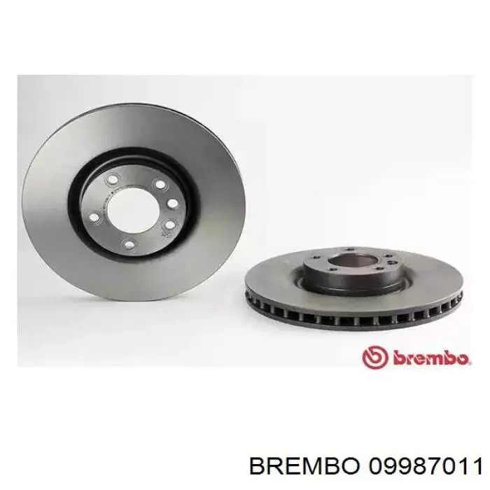 09.9870.11 Brembo tarcza hamulcowa przednia