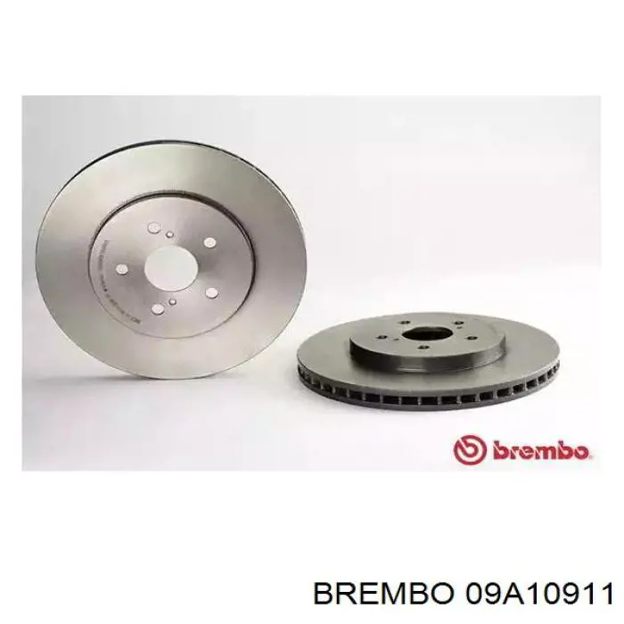 Tarcza hamulcowa przednia Brembo 09A10911 cena, od 70,41 USD