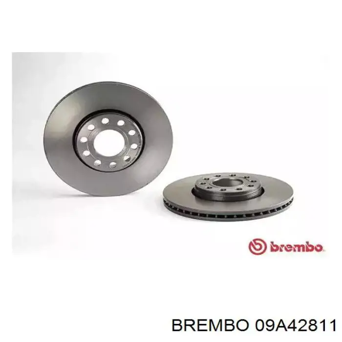 09.A428.11 Brembo tarcza hamulcowa przednia