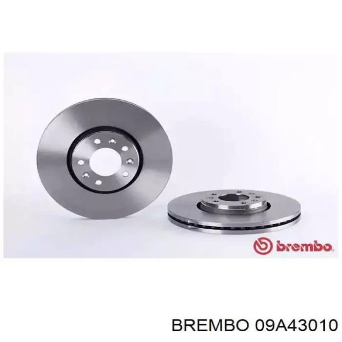 09.A430.10 Brembo tarcza hamulcowa przednia