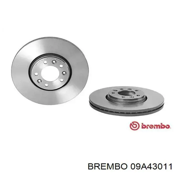 09.A430.11 Brembo tarcza hamulcowa przednia