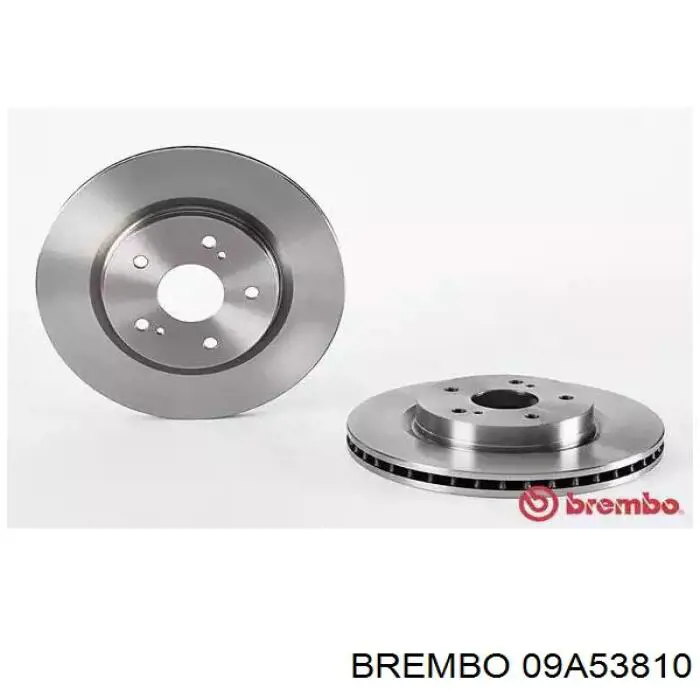 09.A538.10 Brembo tarcza hamulcowa przednia