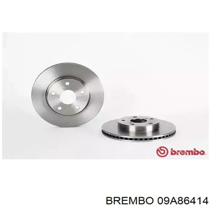Tarcza hamulcowa przednia Brembo 09A86414 cena, od 48,11 USD
