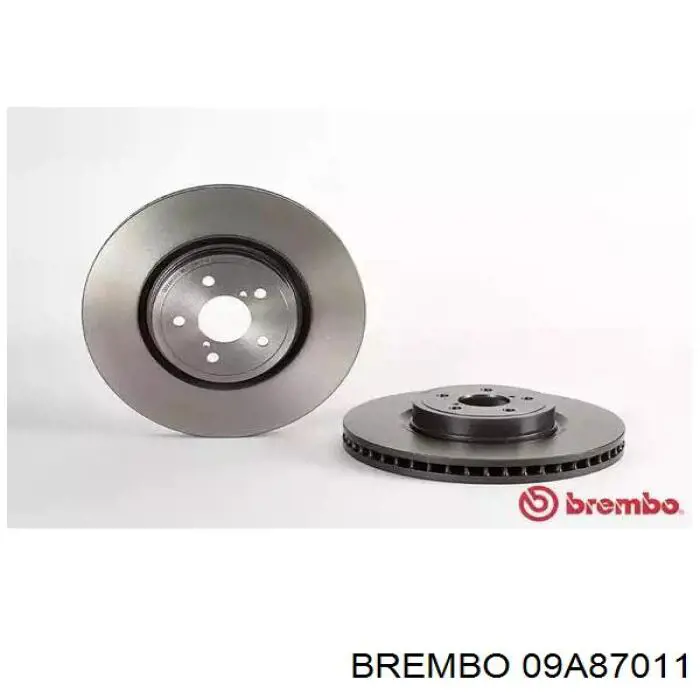 09.A870.11 Brembo tarcza hamulcowa przednia