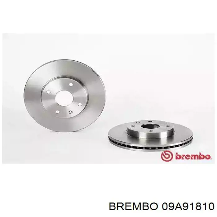 09.A918.10 Brembo tarcza hamulcowa przednia