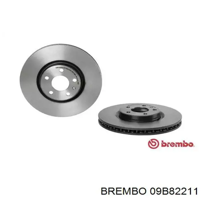 09.B822.11 Brembo tarcza hamulcowa przednia