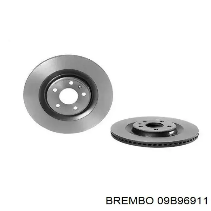 09.B969.11 Brembo tarcza hamulcowa tylna