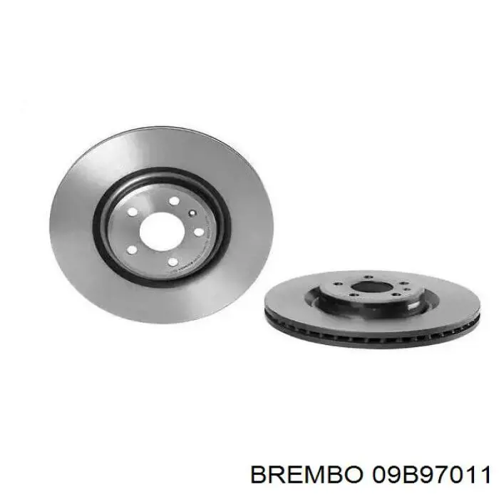 09.B970.11 Brembo tarcza hamulcowa przednia