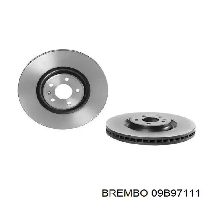 09.B971.11 Brembo tarcza hamulcowa przednia