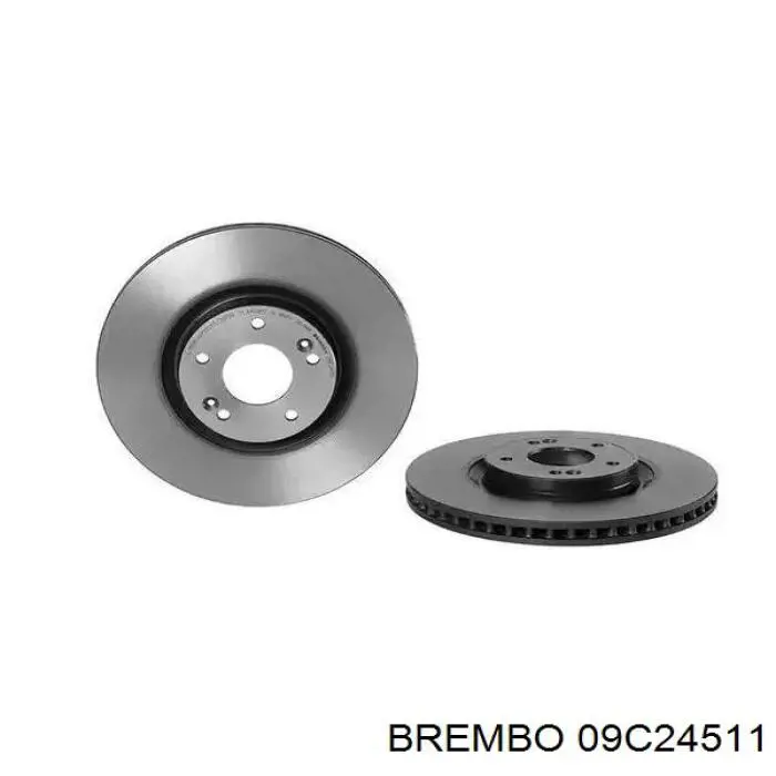 09.C245.11 Brembo tarcza hamulcowa przednia