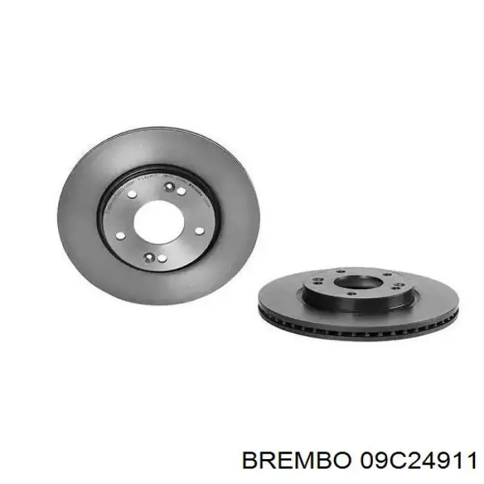 09.C249.11 Brembo tarcza hamulcowa przednia