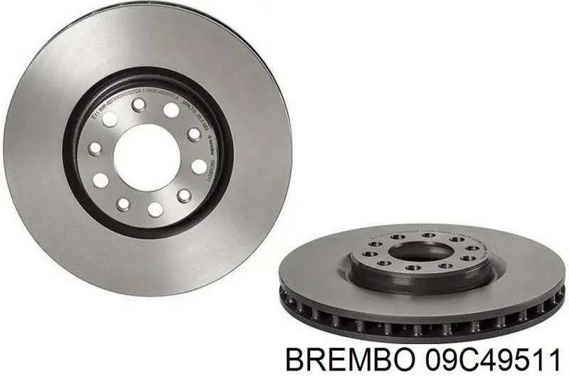 50532930 Fiat/Alfa/Lancia Tarcza hamulcowa przednia