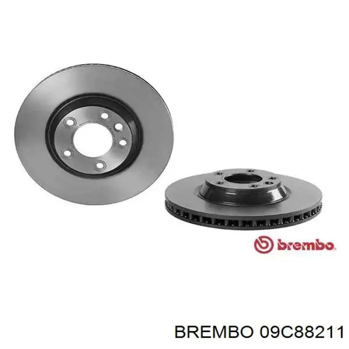 09.C882.11 Brembo tarcza hamulcowa przednia