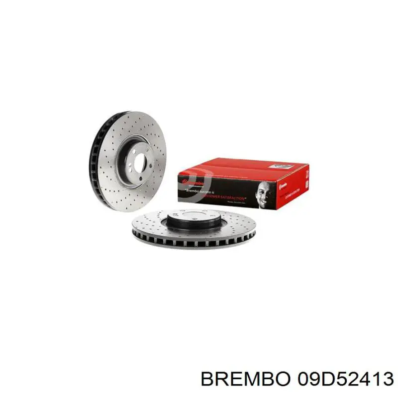 09.D524.13 Brembo tarcza hamulcowa przednia