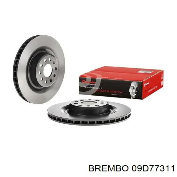 09.D773.11 Brembo tarcza hamulcowa tylna