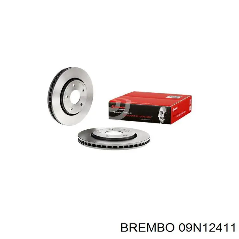 09.N124.11 Brembo tarcza hamulcowa przednia