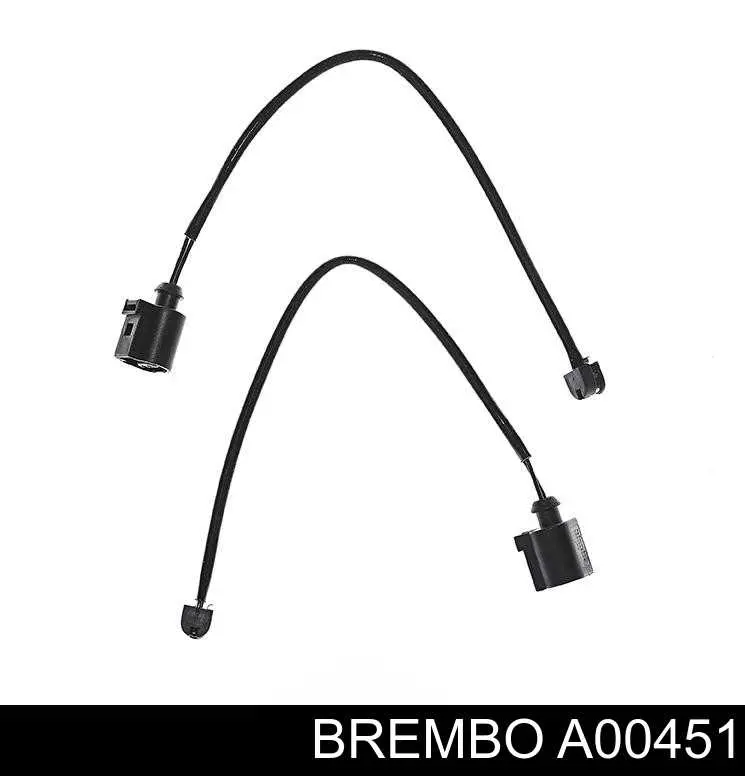 A00451 Brembo Czujnik zużycia klocków hamulcowych przedni