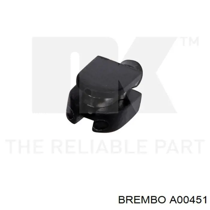 Do koszyka A00451 Brembo Czujnik zużycia klocków hamulcowych przedni
