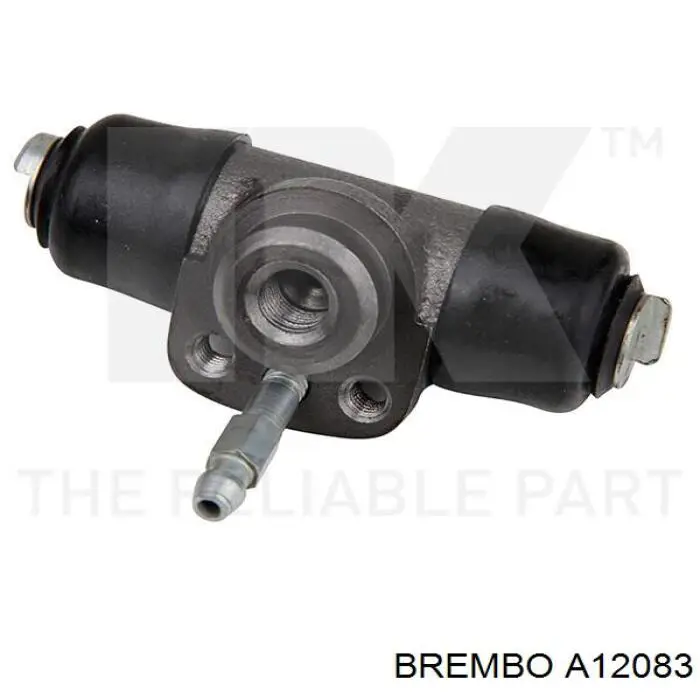 Do koszyka A12083 Brembo Cylinder hamulcowy roboczy tylny
