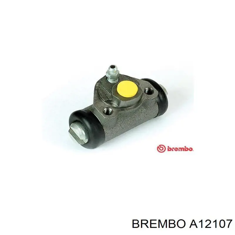 Cylinder hamulcowy roboczy tylny Brembo A12107 cena, od 10,21 USD