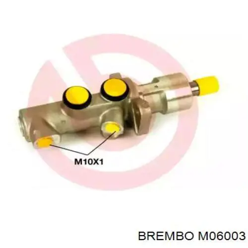 Do koszyka M06003 Brembo Główny cylinder hamulców