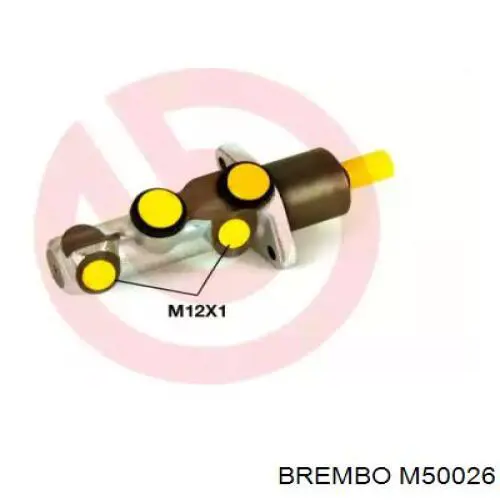 Do koszyka M50026 Brembo Główny cylinder hamulców