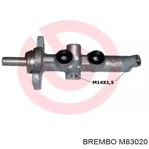 Do koszyka M83020 Brembo Główny cylinder hamulców